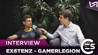 Ex6TenZ  quotLinternational cest le futurquot  La fin de G2 le projet GamerLegion lead en anglais [upl. by Ellehcin]