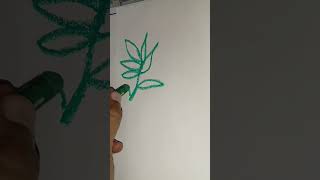 Green flower green flower artdrawing video viralvideo nature [upl. by Gavrilla]