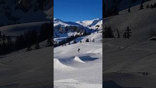 Best Of Freeskiing shorts cork360 360bluntgrab snowparkdamüls wintersports [upl. by Newra416]