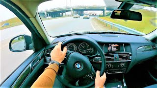 2016 BMW X3 F25  POV Test Drive [upl. by Areic]