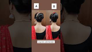 Which one you like hairstyle youtubeshorts vaishalitiwari hairstyle shortsfeed messyhair [upl. by Rehpotsirc]