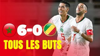 Eliminatoire Modial 2026 Maroc 6 vs 0 Congo Brazzaville [upl. by Hootman]