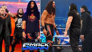 Solo Sikoa Brings 7 Feet Tall Hikuleo Against Roman Reigns Original Bloodline  WWE SmackDown 2024 [upl. by Ellehs821]