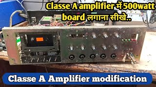 Classe A Amplifier को Classe AB बनाना सीखे  Classe A Amplifier modification  AkElectronics [upl. by Proffitt]