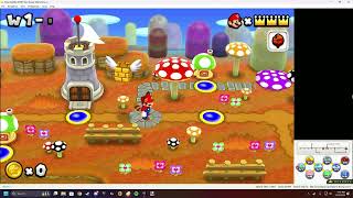 SMB The Lost Shines  a sort of custom map [upl. by Airdnal809]