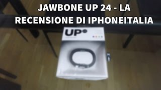 Jawbone UP Recensione iPhoneItalia [upl. by Eidahs160]