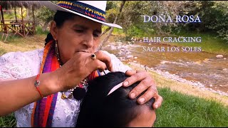 Doña Rosa Special 24 Minutes Hair Cracking Sacar los soles ASMR [upl. by Vicky]