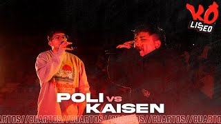 POLI vs KAIZEN  CUARTOS  Fecha FINAL 2024  KOLISEO FREESTYLE [upl. by Seraphina]