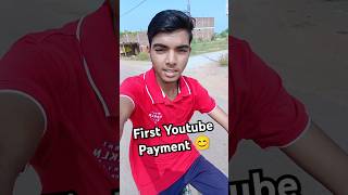 Finally First Youtube Payment Aa gayi minivlog vlog youtubepayment trending shorts [upl. by Church]