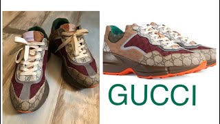 GUCCI GG Rhyton luxury gucci shoes [upl. by Robby670]