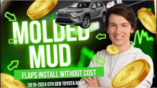 How To Install Molded Mud Flaps On A 20192024 5th Gen Toyota RAV4  Install Molded Mud Flaps [upl. by Rikahs96]