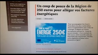 comment savoir si votre demande du coup de pouce énergie est pris en compte [upl. by Sell]