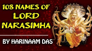 Very Powerful 108 Name Mantra of Lord Narasimha  Remove fear amp obstacles  Positive Energy [upl. by Reggis]