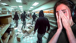 NYC’s Grocery Stores Close Over Theft  Asmongold Reacts [upl. by Terris]