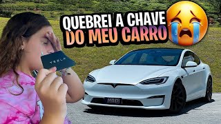 QUEBREI A CHAVE DO MEU CARRO NOVO E AGORA [upl. by Garold940]