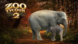 Zoo Tycoon 2  Autumn Zoo Ep4  Asian Elephant Exhibit [upl. by Neik]