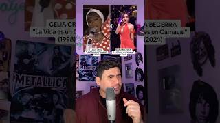 CELIA CRUZ y MARÍA BECERRA  La Vida es un Carnaval ¿COVER Aprobado ✅ o Desaprobado ❌ 📣🤔 [upl. by Hannibal]