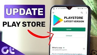 How To Manually Update Google Play Store on Android To Latest Version  Guiding Tech [upl. by Nuahc]