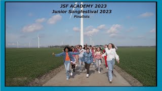 Junior Songfestival 2023  JSF Academy Finalists  JESC 2023 The Netherlands [upl. by Airdnahc]