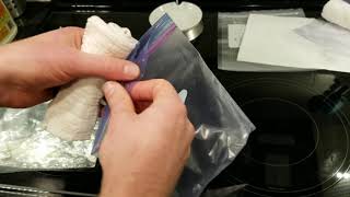 Vacuum Seal Ziplock Freezer Bags with Food Saver [upl. by Siduhey]