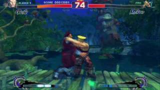 Final Fight JeanClaude Van Damme vs Bison  Street Fighter 1994 [upl. by Ettezoj]