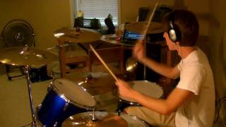 Comatose Skillet  Drum Cover [upl. by Ayerf]