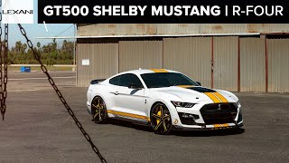 GT500 Shelby Mustang on RFour by Lexani [upl. by Aonian692]