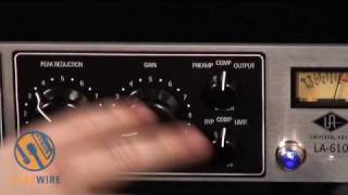 Universal Audio LA610 Channel Strip Demonstration On Vocals [upl. by Lazos]