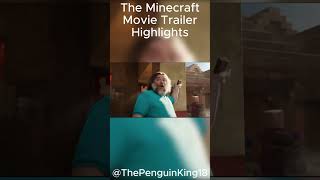 The Minecraft Movie Trailer Highlights [upl. by Akiemaj]