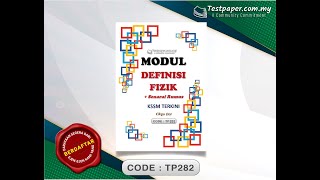 SPM  MODUL DEFINISI FIZIK DAN SENARAI RUMUS KSSM TERKINI [upl. by Bowra31]