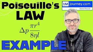 Poiseuilles Law Example [upl. by Sedinoel]