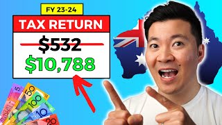 12 Ways To MAXIMISE Your Australian Tax Return in 2024 [upl. by Ahsima]