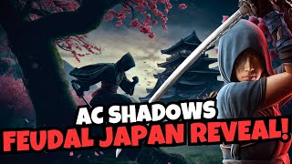 Assassins Creed Shadows Trailer Feudal Japan Reveal [upl. by Lawton]