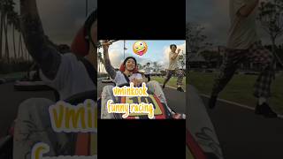 VMINKOOK Funny racing game  BTS funny Hindi dubbing trending shorts bts kpop [upl. by Cesare]