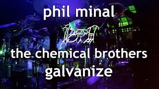 Drum Cover Video  The Chemical Brothers  Galvanize [upl. by Abate]