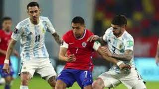 Argentina vs Chile 10 Highlights  Copa América 2024 Quarterfinals Qualification [upl. by Norrahs]