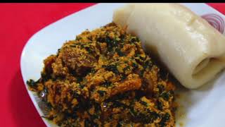 How To Make EGUSI SOUP Nigerian FoodEgusi Soup [upl. by Xirtaeb]