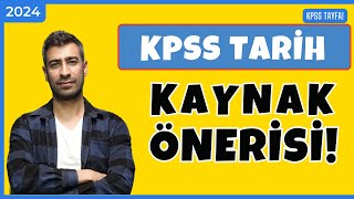 2024 KPSS Tarih Kaynak Önerileri KPSS [upl. by Rosenblast532]