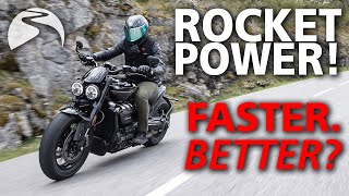 New 2024 Triumph Rocket 3 Storm  Review  Is faster better [upl. by At]