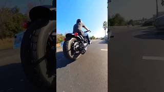 harley davidson gatling gun exhaust 🔥 insta360 fire gatling viral harleydavidson shorts [upl. by Notaek935]