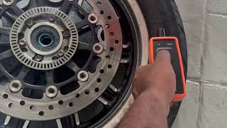 Indian ThunderStroke  How to Program OEM TPMS Sensors [upl. by Alphonsine]