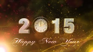 New Year 2015 Animated Greetings  New Year Animation Ecards  KidsOne [upl. by Kramnhoj]