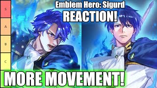 EMBLEM SIGURD MOVEMENT BChrom Stonks 📈  Emblem Sigurd Of the Holy War Banner Reaction FEH [upl. by Asiilanna370]