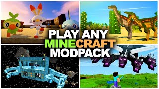 How To Install Modpacks for Minecraft Any Version [upl. by Ramalahs]