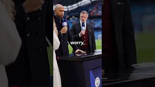 Thierry Henrys Reaction to Kate Abdos thierryhenry kateupton cbssportsnetwork footballclub [upl. by Hermina]