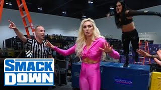 Sonya Deville brawls with Charlotte Flair SmackDown Jan 13 2023 [upl. by Guevara297]