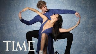 Ice Dancers Madison Chock amp Evan Bates On Their Partnership Olympic Ideals  Meet Team USA  TIME [upl. by Doralynn]