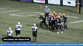 Tippah County Sports RCTV 19 Broadcast of Ripley vs New Albany 2024 [upl. by Aenahs]