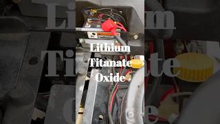 LTO Battery On Lawnmower  No More Replacements LTO lithium battery diy batterytype mechanic [upl. by Inat179]