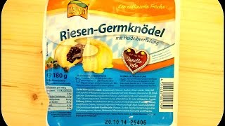 Riesen Germknödel getestet von WieEsWohlSchmeckt Deutsch [upl. by Nomled287]